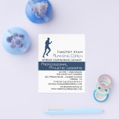 マンランニングズアスレチック広告レッスン チラシ (シングル)