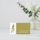 マンランニングズスポーツマン、スポーツコーチ 名刺 (スタンド正面)