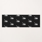 マンランニングズランナーズシルエットハートビートライン ヨガマット (正面(横))