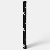 マンランニングズランナーズシルエットハートビートライン SAMSUNG GALAXYケース (左側面)