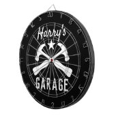 マンリカスタムー車のガレージまたはマンケーブダーツボード ダーツボード (正面右)