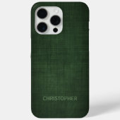 マンリーエグゼクティブリネンデザイン(名前あり) Case-Mate iPhoneケース (裏面)