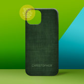 マンリーエグゼクティブリネンデザイン(名前あり) Case-Mate iPhoneケース