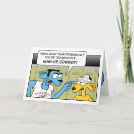 マンリーカウボーイ50th誕生日カード カード