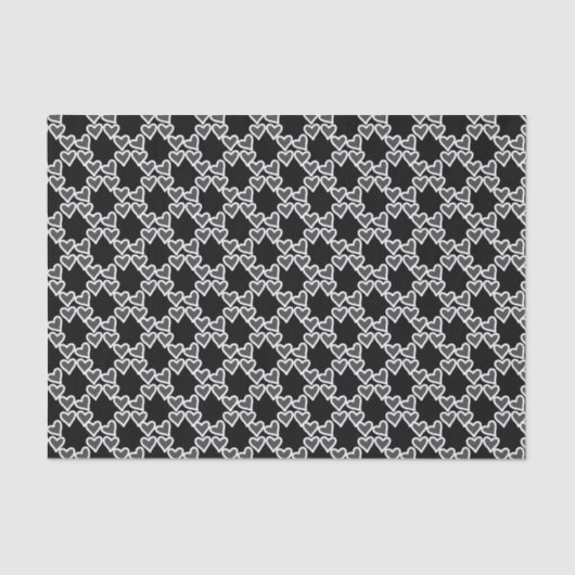 マンリーグレーハートオンブラック 薄葉紙 (正面)