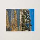 マンリーシーフロントビーチ風景オーストラリアNSW写真 ジグソーパズル (横)