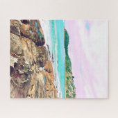 マンリービーチ海サーフオーストラリア旅行 ジグソーパズル (横)