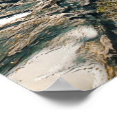 マンリービーチ海サーフオーストラリア旅行 ポスター (角)