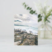 マンリービーチ海サーフオーストラリア旅行 ポストカード (スタンド正面)