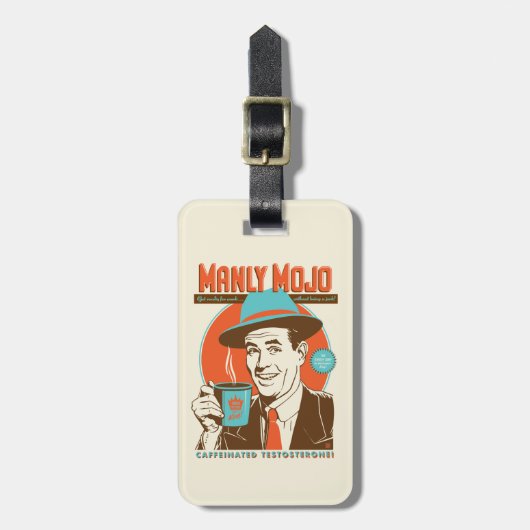マンリーモジョコーヒー ラゲッジタグ (正面縦)