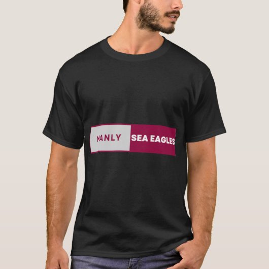 マンレイ・シーイーグルス ラグ フレンズ Tシャツ (正面)
