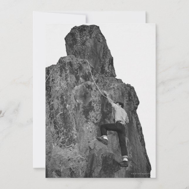マンロック登山 (正面)
