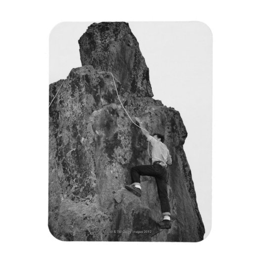 マンロック登山 マグネット (縦)