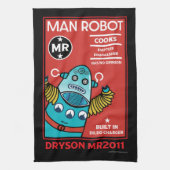 マンロボットザ・パーフェクトマン キッチンタオル (縦)