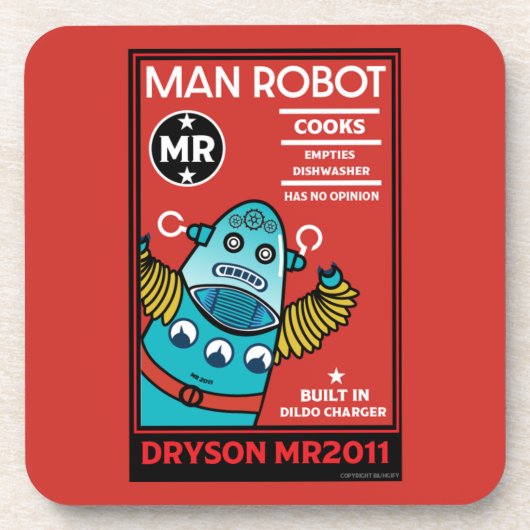 マンロボットザ・パーフェクトマン コースター (正面)