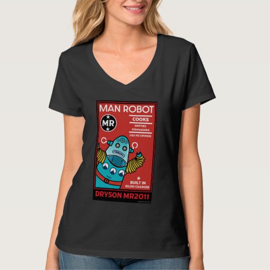 マンロボットザ・パーフェクトマン Tシャツ (正面)