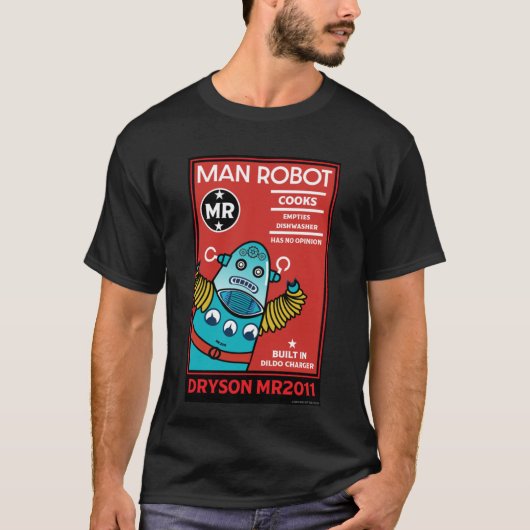 マンロボットザ・パーフェクトマン Tシャツ (正面)