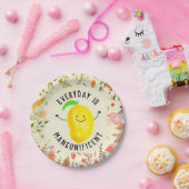 マン前向きゴーパン-毎日がマンゴニフィケント ペーパープレート (パーティー)