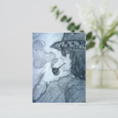 マン喫煙パイプマンガアニメ ポストカード (スタンド正面)