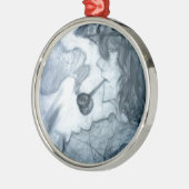 マン喫煙パイプマンガアニメ メタルオーナメント (左)