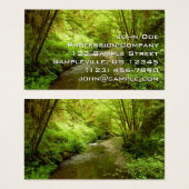 マン失ったクリークIアットレッドウッド国立公園 (正面&裏面)