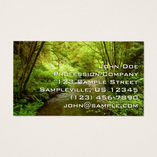 マン失ったクリークIアットレッドウッド国立公園 (正面)