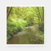 マン失ったクリークIアットレッドウッド国立公園 スタンダードランチョンナプキン (正面)