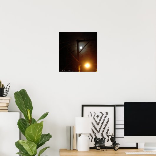 マン対自然 ポスター (ホームオフィス)