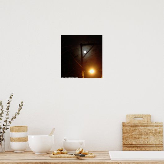 マン対自然 ポスター (キッチン)