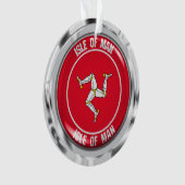 マン島のエンブレム オーナメント (正面)