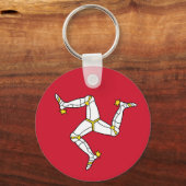 マン島の国旗 キーホルダー (正面)