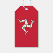 マン島の国旗 ギフトタグ (正面)