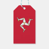 マン島の国旗 ギフトタグ (裏面)