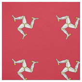 マン島の国旗 ファブリック (見本)