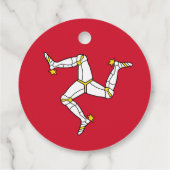 マン島の国旗 フェイバータグ (裏面)