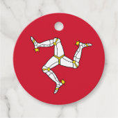 マン島の国旗 フェイバータグ (正面)