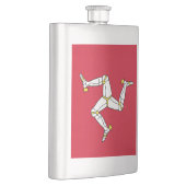 マン島の国旗 フラスク (右)