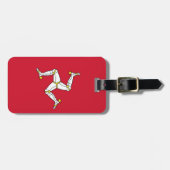 マン島の国旗 ラゲッジタグ (正面横)