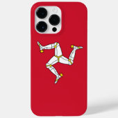 マン島の国旗 Case-Mate iPhoneケース (裏面)