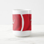 マン島の旗マグカップ コーヒーマグカップ (中央)