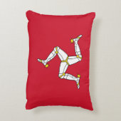 マン島の旗 アクセントクッション (裏面(縦))