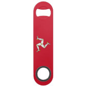 マン島の旗 スピード栓抜き (正面)