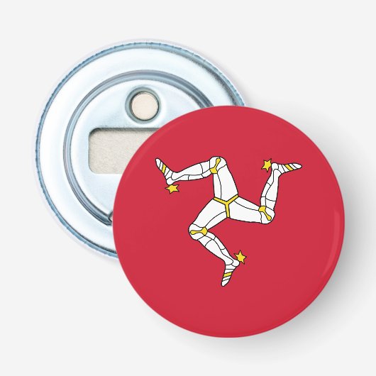 マン島の旗 栓抜き (正面)