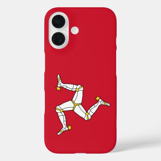 マン島の旗 Case-Mate iPhoneケース (裏面)