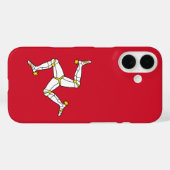 マン島の旗 Case-Mate iPhoneケース (裏面 (横))