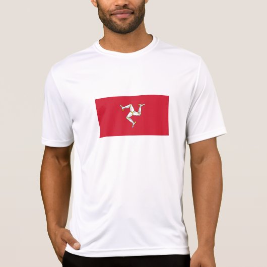マン島の旗 Tシャツ (正面)