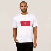 マン島の旗 Tシャツ (正面フル)