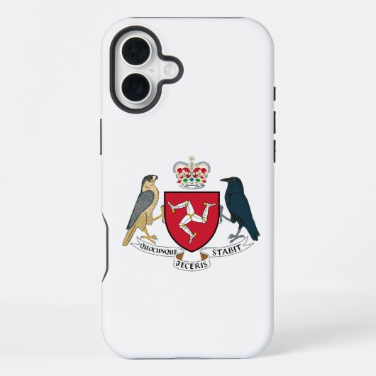マン島の紋章 iPhoneケース (裏面)