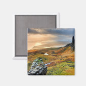 マン島の風景写真 マグネット (正面/裏面)