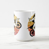 マン島スポーツMotocross コーヒーマグカップ (中央)